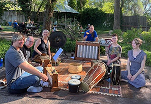 Gamelan Encantada, Old Town Fam, August 2022