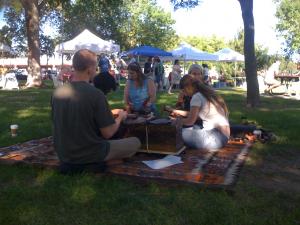 Gamelan Selonding in Robinson Park, June 2008